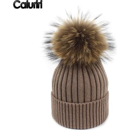 Женские шерстяные шапки CALURIRI China At AliExpress