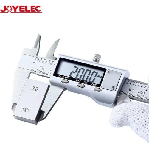 Digital Vernier Calipers measure 150mm 6inch LCD Electronic Carbon Fiber Gauge height measuring instruments micrometer Tool