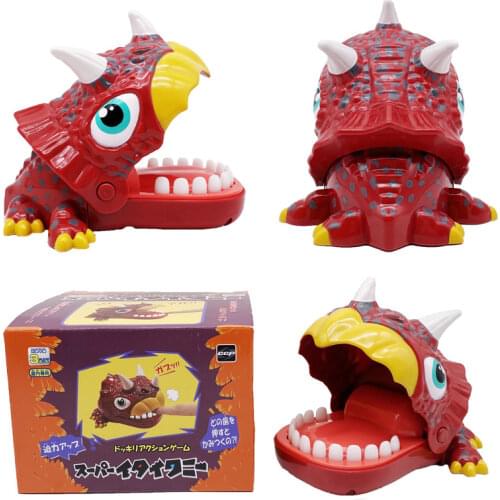 Kids Dinosaur Toys Bite Finger Games Dice Stealing Dino Eggs Tyrannosaurus Rex Boys Gifts Parent-Child Interaction Trick Jokes
