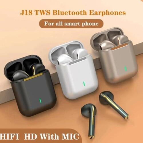 DOSII New TWS Bluetooth Headphones Stereo True Wireless Headsets Earbuds In Ear Handsfree Earphones For Xiaomi Huawei Smartphone