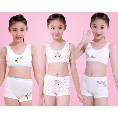 Cotton Braces Bras For Girls 12 Years Old Young Girl Clothing Tops 12 Year Old Girls Panties Topic For Children Undergarments