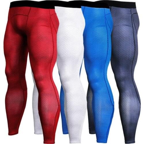 Mens basketball compression running pants stretch quick-drying sports leggings sports pants mens jogging fitness gym tights