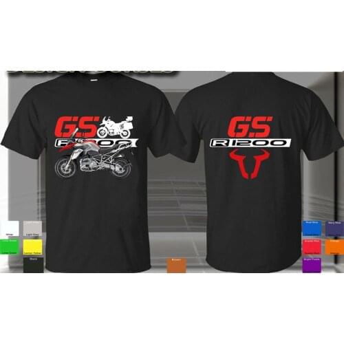 "German Motorcycle R 1200 Gs T Shirt New High Quality 2019 Short Sleeves Cotton T Shirt Funny Cotton Tee"