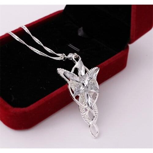 New Fashion Personality Necklace Pendant Movie Jewelry Crystal Twilight Star Pendant Lady Elegant Charm Gift Jewelry Wholesale
