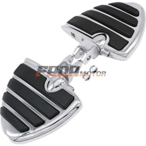 Front Foot Pegs Footrest for Yamaha Stryker VStar Dragstar XVS1100 650 Custom Vmax 1200 Bolt XV950 Virage XV750 1100 85-15 (099)