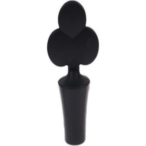 Poker Shape Silicone Wine Stopper Red Wine Bottle Cap Stopper Silicone Sealed Champagne Bottle Stopper Wine Plug Bar Tools