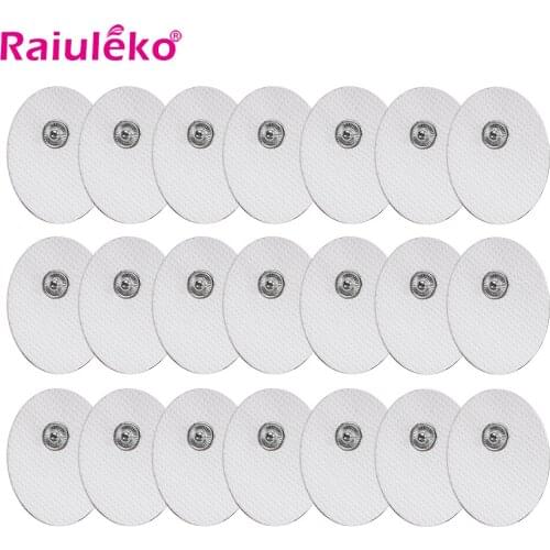 Snap Tens Electrode Replacement Pads for Digital TENS Therapy Machine Cervical Vertebra Physiotherapy Body Slimming Massagers