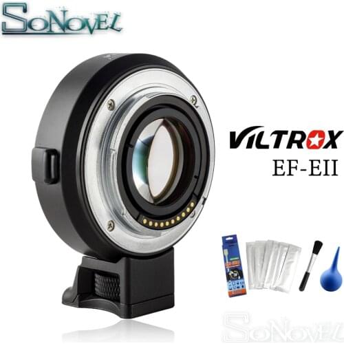 Viltrox EF-E II CD PD Auto Focus Reducer Speed Booster Lens Adapter for Canon EF Lens to Sony NEX E Camera A9 A7RIII A7SII A6500