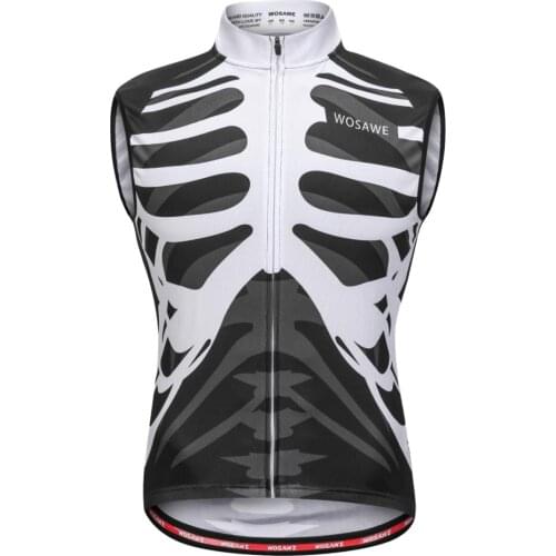 Cycling Vest Reflective Coat Sportswear Breathable Short Jersey Sleeveless for Long /Short Riding Night Riding Camping Hiking