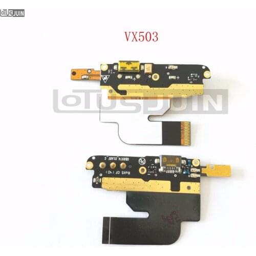 1pcs New Micro USB Charging Charger Port Dock Connector Flex Cable with Microphone board for ZTE VX503