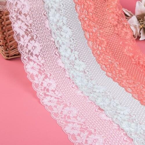 1 yard Lace stretch fabric 15cm womens underwear underwear wedding accessories african 2020 high quality nigeria wide 15cm