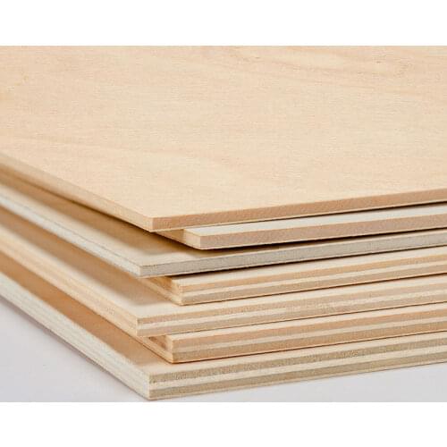 10x10cm 30x45cm 22x22cm 21x30cm Aviation model layer board basswood plywood plank DIY wood model materials