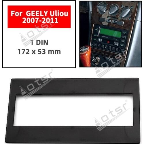 11-378 Top Quality Radio Fascia for GEELY Uliou 2007 2008 2009 2010 2011 Stereo Fascia Dash CD Trim Installation Kit