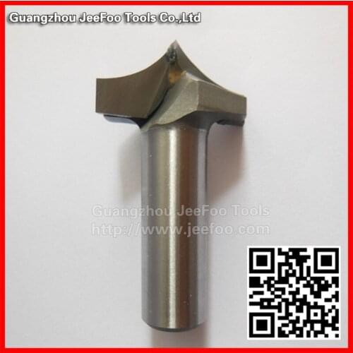 12.7Shank Point-cut Round Over Groove WoodWorking Tool Round Point Cut Round Nose Bits Endmill
