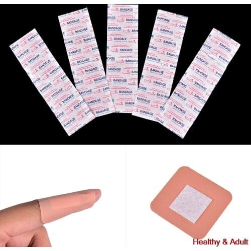 20pcs Hot New Waterproof Breathable Band Aid Hemostasis Adhesive Bandages Personal Health Accessories