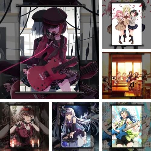 BanG Dream! Anime manga wall Poster Scroll C