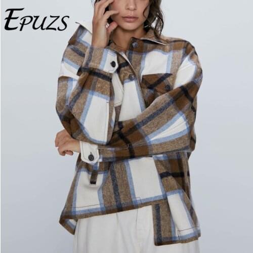 Женские рубашки оверсайз EPUZS China At AliExpress