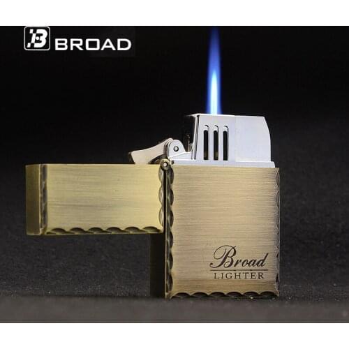 Bussiness Gas Lighter Metal Jet Butane Torch Turbo Windproof Lighters 2020 New Cigar Cigarettes Accessories Gadgets For Man