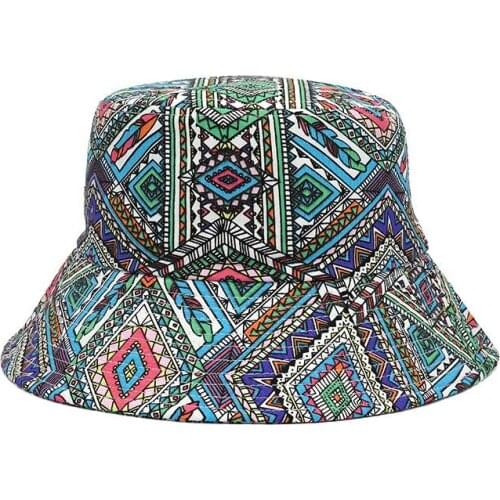 LDSLYJR Cotton Fashion Joker Creative Print Bucket Hat Fisherman Hat Outdoor Travel Hat Sun Cap Hats for Men and Women 382