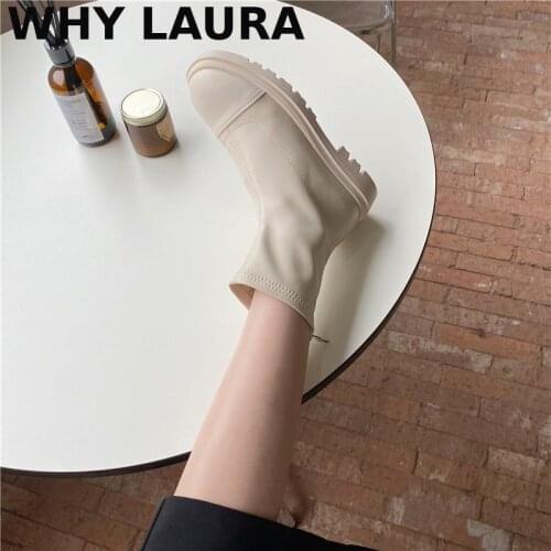 Leather ladies zipper ankle shoes fashion round ladies autumn/winter 2021 low heel knight boots outdoor casual boots