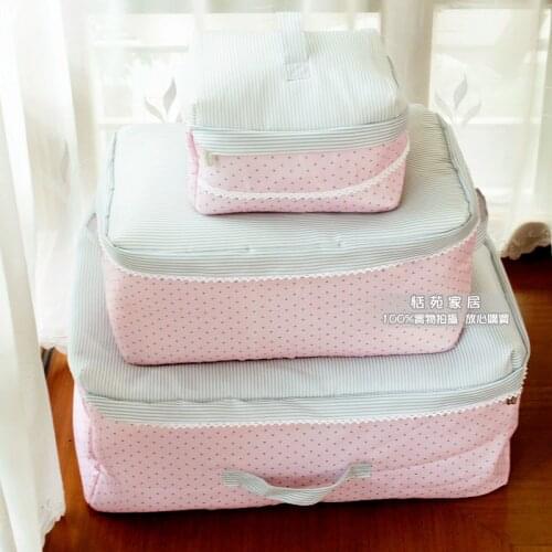 Cute Quilt Organizer Clothes Storage Bag Sponge Fabric Sorting Bags Ultralarge Large Quilt Storage Bag Dust Proof Pest Control