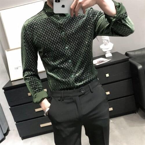 Shirt Men 2021 new trend retro casual handsome all-match shirt