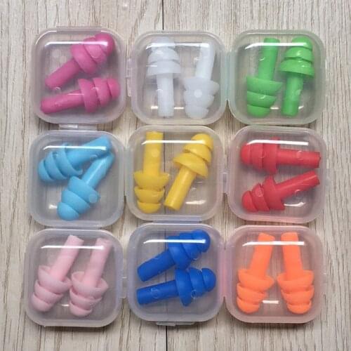 Soft Silicone Ear Plugs Sound Insulation Ear Protection Earplugs Anti Noise Snoring Sleeping Plugs For Travel Noise Reduction