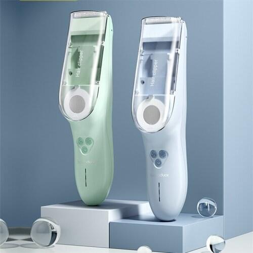 2021 Newest Baby Hair Clipper Silent Automatic Hair Shaving Artifact Childrens Hair Clipper Shaver