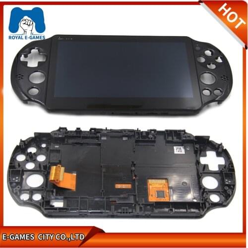 Original new for ps vita psv psvita 2 2000 display lcd screen assembled black with gift