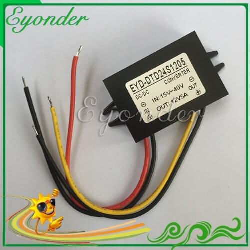High quality aluminum dc to dc step down 48v 50v 56v 70v 72v 73v 74v 75v 60v to 5v converter 2a 10w power supply for motor