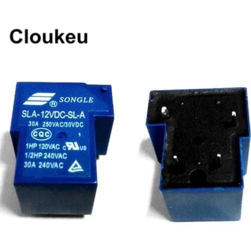 SLA-12VDC-SL-A 30A T90 Relay DIP4/5