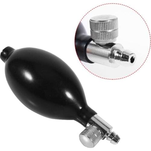 50pcs/Lot Replacement Air Pump Inflation Blood Pressure Latex Ball Bulb With Valve