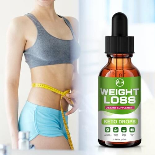 Minch Weight Loss Keto Drops Appetite Suppressant for Women & Men Natural Metabolism Booster BHB Fast Weight Loss Fat Burner