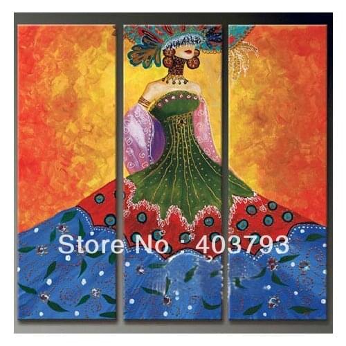 High quality MODERN ABSTRACT HUGE WALL ART OIL PAINTING ON CANVAS indian BEAUTY FREE SHIPPING