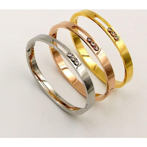 Yakino Fashion Golden Bracelets