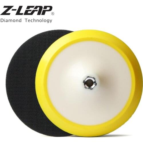 Z-LEAP 7" Plastic Backer Pad Sanding Disc Backing Holder With 5/8-11 Or M14 Thread For Polisher Angle Grinder Sanding Polishing