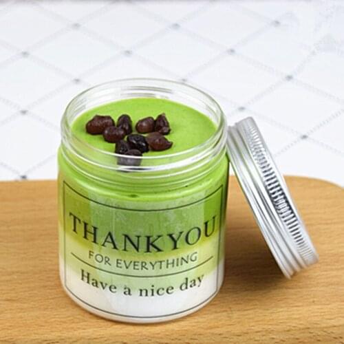 10pcs High quality 160ml yogurt cup transparent small PET plastic bottle ice cream jar packaging cake cup with aluminum lid