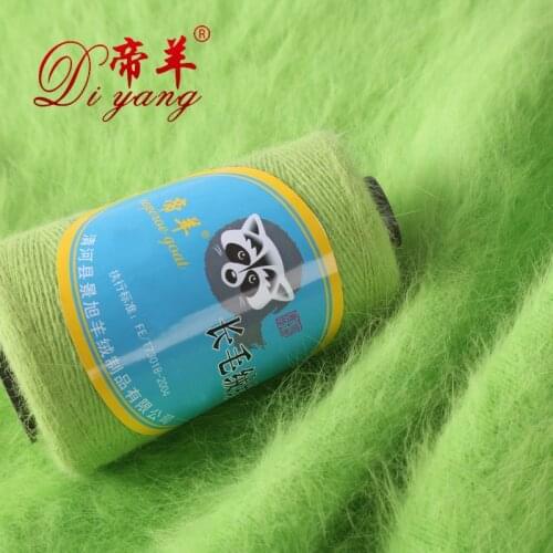 100G+40G Long-haired mink wool cashmere yarn crochet thread mohair yarn merino wool yarn for hand knitting For knitting sweaters