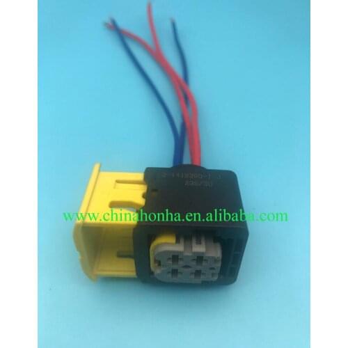 4 pin car Nitrogen Oxygen Sensor Controller 1-1418390-1 auto wire harness female connector plug 2-1418390-1