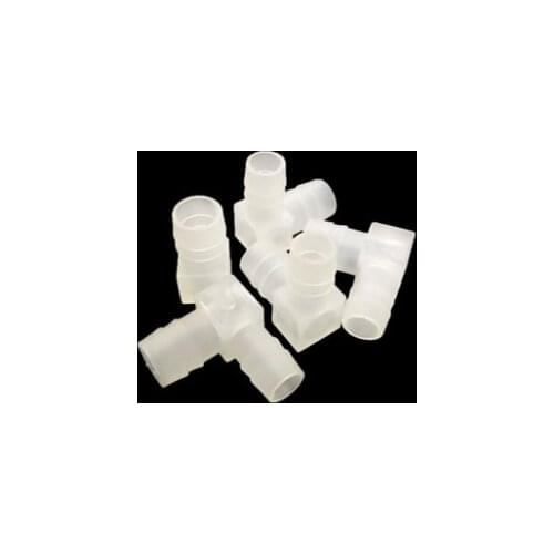 5 PCS W1.6x1.6-20x20 plastic Both ends are the same size Pagoda Bend hose L-shaped pagoda joint Rubber pipe bend