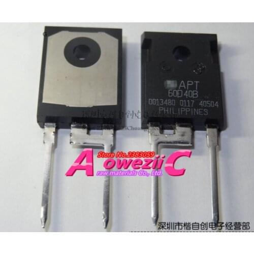 Aoweziic 2018+ 100% new imported original APT60D40B TO-247 fast recovery tube 60A400V