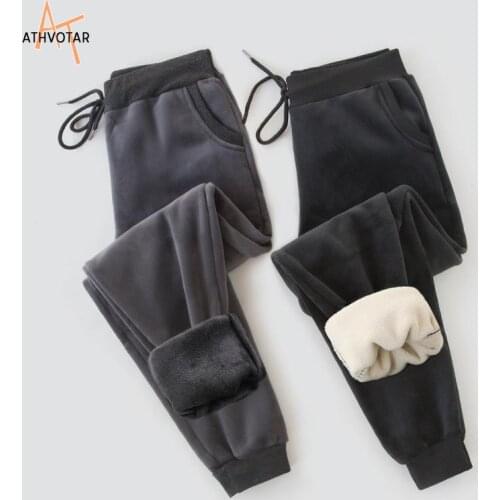 Женские флисовые брюки ATHVOTAR China At AliExpress