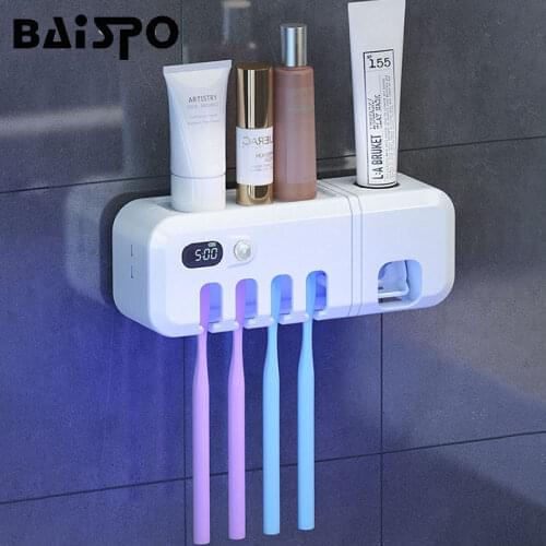 Держатели для зубных щёток BAISPO China At AliExpress