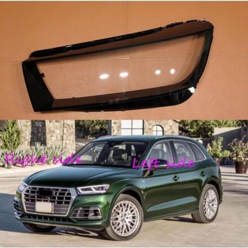 For Audi Q5 2018 2019 2020 Car Headlight cover Headlamp Lens Auto Shell Cover