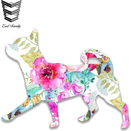 EARLFAMILY 12cm x 9.4cm Chihuahua Decal Chihuahua Mom Lover Gift for Dog Lover Dog Mom Decal Chihuahua Car Decal Car Stickers