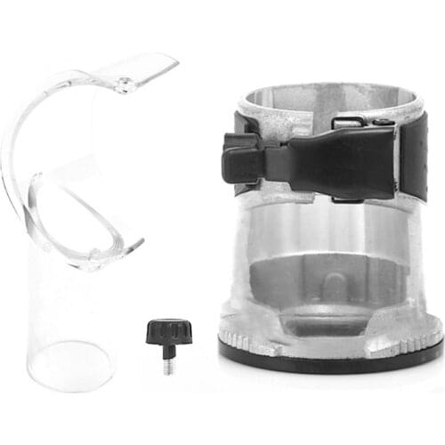 Plunge Router Base Trimming Machine Milling Woodworking Slotting Machine Dust Cover for Makita 65Mm Electric Trimmer