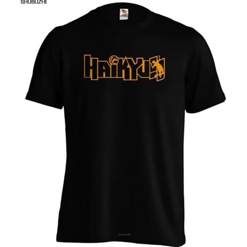Haikyuu Volleyball Haikyuu! Anime Manga T Shirt Tee Cool Casual pride t shirt men Unisex New Fashion tshirt Loose Size sbz8320