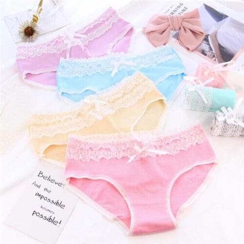 Cotton Panties girls underwear Briefs for Girls Panty Mid-Waist girls panties Underpants kids underwear 7pcs/lot SQ-3127-7PCS