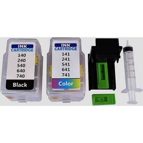 Smart cartridge refill kit for canon PG-440 PG 440 CL 441 XL ink cartridge for canon MG2140 MG2240 MG2180 MG3140 MG3180 MG3540