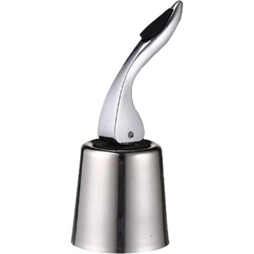 Hot High Quality Stainless Steel Wine Stopper Wine Bottle Stopper Fresh Wine Stopper Metal Bottle Stopper Durable Wine Protector